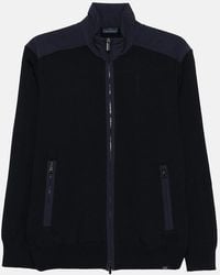 Paul & Shark - Technical Wool Full Zip Typhoon Sweater - Lyst