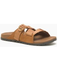 Chaco - Lowdown Flatform Open Toe Slides - Lyst