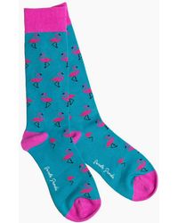 Swole Panda - Flamingo Comfort Cuff Socks - Lyst