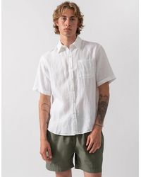 COLORFUL STANDARD - Short Sleeve Linen Shirt - Lyst