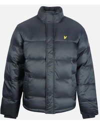 Lyle & Scott - Lyle & Scott Wadded Puffer Jacket - Lyst