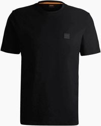 BOSS - Tales Cotton Relaxed Fit T-Shirt - Lyst