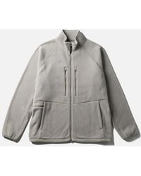Snow Peak - Snow Peak Water-Repellent Fleece Jacket Light - Lyst