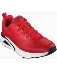 Skechers - Mesh Print Overlay Low Top Trainers - Lyst
