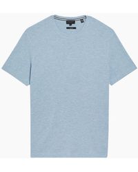 Ted Baker - Curlys Regular Textured T-Shirt - Lyst