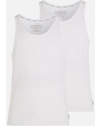 Calvin Klein - 2-Pack Modern Cotton Lounge Tank Tops - Lyst