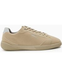 BOSS - Tenn Low Top Canvas Sneakers - Lyst