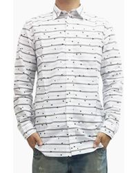 DIESEL - S Decline 0Nakx 100 Shirt Long Sleeves Casual Summer Cotton Shirts - Lyst