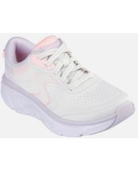 Skechers - D'Lux Walker 2.0 Active Pace Textile Off/ Trainers - Lyst