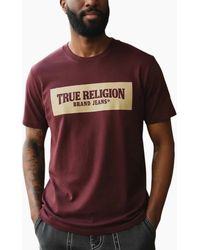 TRUE RELIGION - 700165 T Shirts Cotton Tee - Lyst