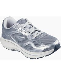 Skechers - Go Run Consistent 2.0 Volt Leather Trainers - Lyst