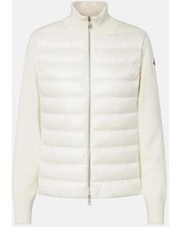 Moncler - Hybrid Cardigan - Lyst