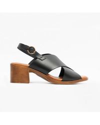 Hush Puppies - Gabrielle Leather Sandals - Lyst