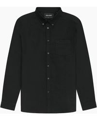 Lyle & Scott - Lyle & Scott Tonal Plain Oxford Shirt - Lyst