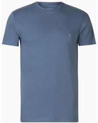 AllSaints - All Saints T Shirts Crew Neck Slim Short Sleeve Casual Summer Cotton Tee - Lyst