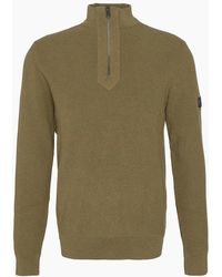 Barbour - Crawley Half-Zip Knit - Lyst