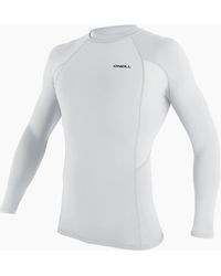 O'neill Sportswear - Basic Skins Long Sleeve Rash Vest - Lyst