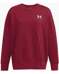 Under Armour - Oversize Fit Crew Neck Long Sleeve Sweatshirt - Lyst
