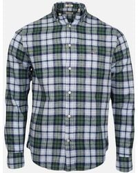REG Cotton Linnen Shirt, Medal Yellow, S