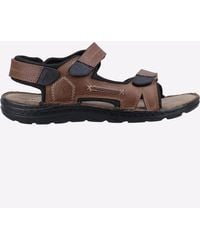 Hush Puppies - Alistair Sandals Tan - Lyst