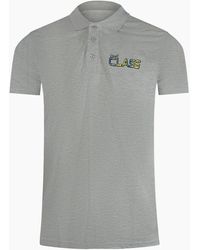 Roberto Cavalli - Cavalli Class Vibrant Floral Logo Polo Shirt - Lyst