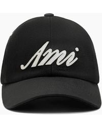 Ami Paris - Washed Cotton Ami Cap - Lyst