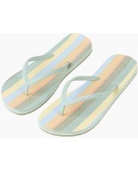 O'neill Sportswear - Profile Graphic Flip Flops - Lyst