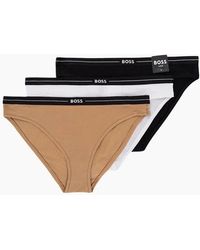 BOSS - 3-Pack Power Logo Briefs - Lyst