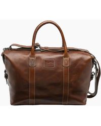 Loake - Balmoral Leather Weekend Bag - Lyst
