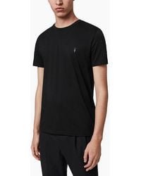 AllSaints - All Saints T Shirts Crew Neck Slim Short Sleeve Casual Summer Cotton Tee - Lyst