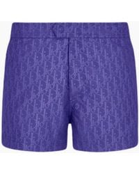 Dior - Oblique Swim Shorts - Lyst
