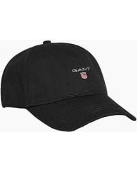GANT - Twill Baseball Cap - Lyst
