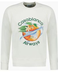 CASABLANCA - Orbite Autour De' Raglan Sweatshirt - Lyst