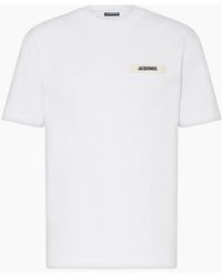 Jacquemus - The Gros Grain Logo T Shirt - Lyst