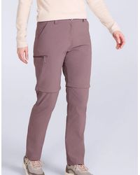 Mountain Warehouse - Ladies Hiker Stretch Zip-Off Trousers - Lyst