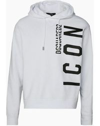 DSquared² - Hoodie Large Icon Logo - Lyst