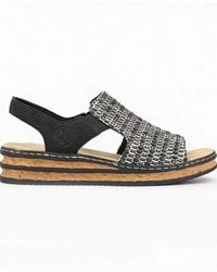 Rieker - 62971-00 Ankle Strap Sandals - Lyst