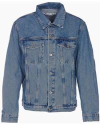 Off-White c/o Virgil Abloh - Skate Fit Denim Jacket - Lyst