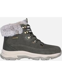 Skechers - Trego Snow Worries Waterproof Walking Hiking Snow Boots - Lyst