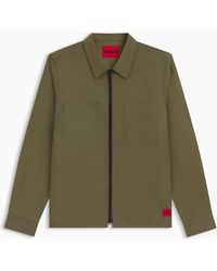 BOSS - Collared Neck Shirt Collar Long Sleeve Regular Fit Shirt - Lyst