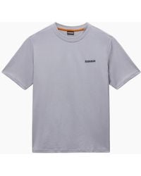 Napapijri - S-Small Box T-Shirt - Lyst