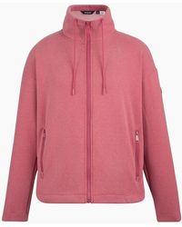 Regatta - Ladies Ashlynn Knitted Fleece Jacket - Lyst