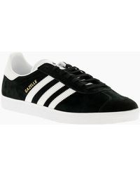 Adidas Originals Gazelle - Adidas Originals Trainers Gazelle Leather Lace Up Uk Size - Lyst