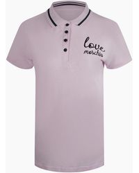 Love Moschino - Signature Logo Polo Shirt - Lyst