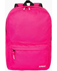 Rockport - Solid Patterned Med Backpack With Logo - Lyst