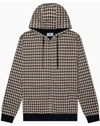 Aquascutum - Active Club Check Full-Zip Hoodie - Lyst