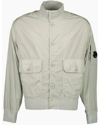 C.P. Company - Chrome-R Lens Bomber Jacket - Lyst