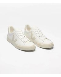Veja - Campo Leather Trainers - Lyst
