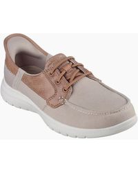 Skechers - On-The-Go Flex Palmilla Boat Trainers - Lyst