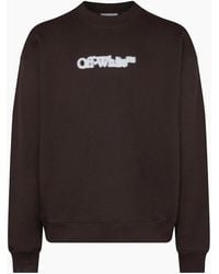 Off-White c/o Virgil Abloh - Off Spray Arrow Crew - Lyst